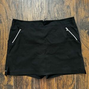 Tail Tech Size 14 Black Athletic Tennis Golf Skort